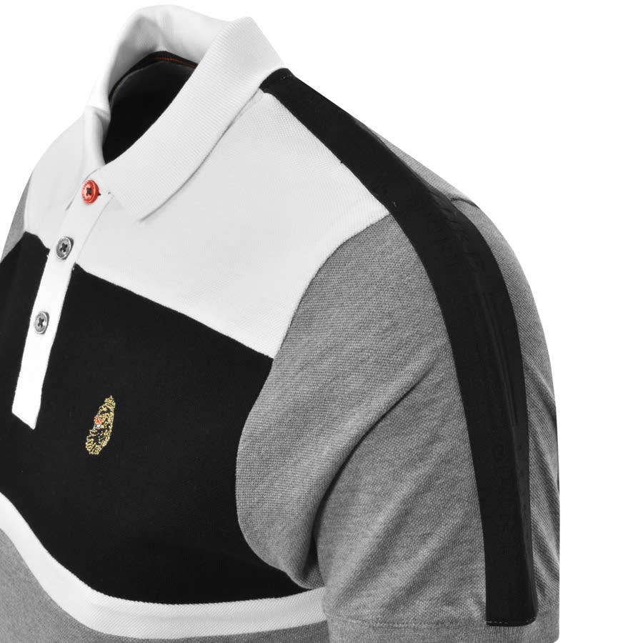 Alternative Image for ProductLuke 1977 Short Sleeve Polo T Shirt Grey3